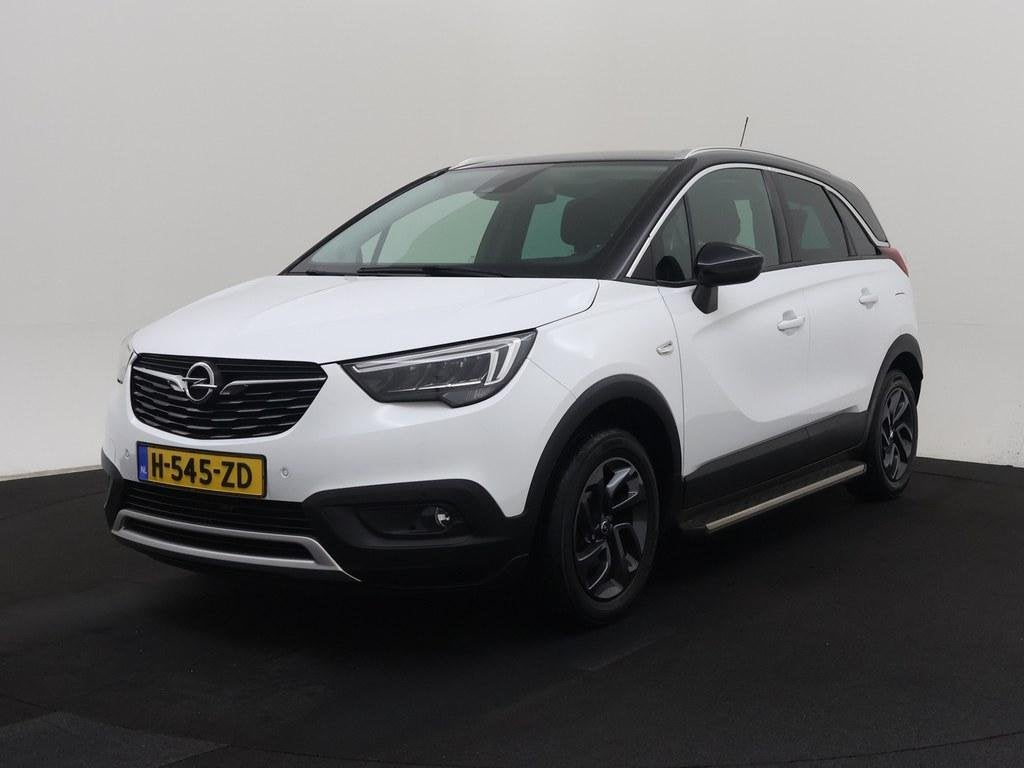 Opel Crossland X 1.2T 110PK Trekhaak/Led/Side-Bars/Camera/Na, Auto's, Gebruikt, 1199 cc, Wit, Origineel Nederlands