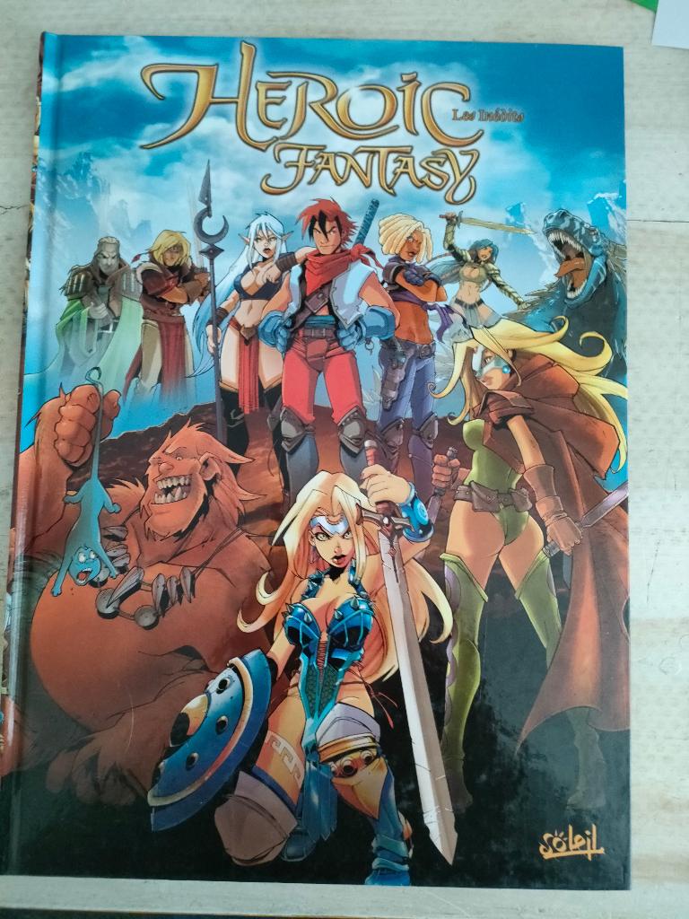 HEROIC FANTASY Les inédits (hc) (jfb-frns), Eén stripboek, Ophalen of Verzenden, Gelezen