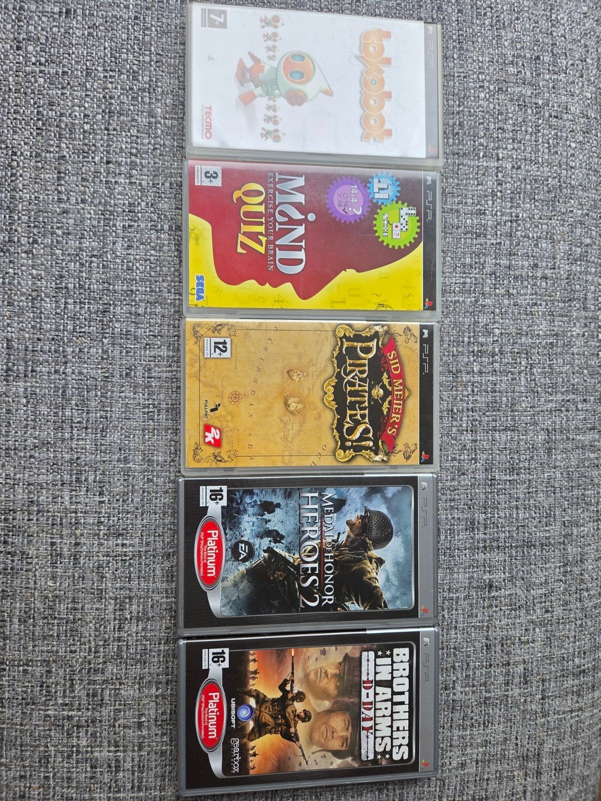 PSP Games Bundel: 5 Topgames voor urenlang speelplezier!, Gebruikt, Overige genres, 1 speler, Ophalen of Verzenden