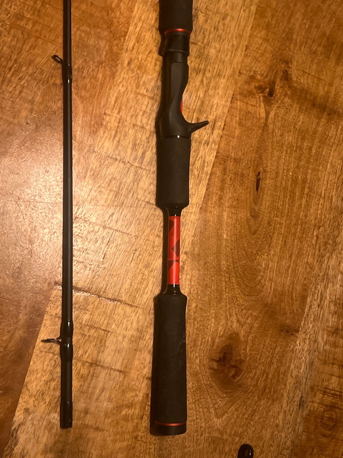 Abu Garcia Beast X Baitcaster Hengel 1.98m 10-40g, Ophalen of Verzenden, Zo goed als nieuw, Werphengel