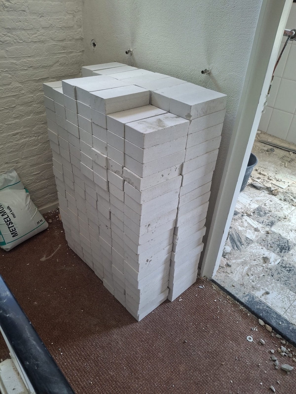 275 Kalkzandstenen Waalformaat - Nieuw, Ophalen, Nieuw, Kalkzandstenen