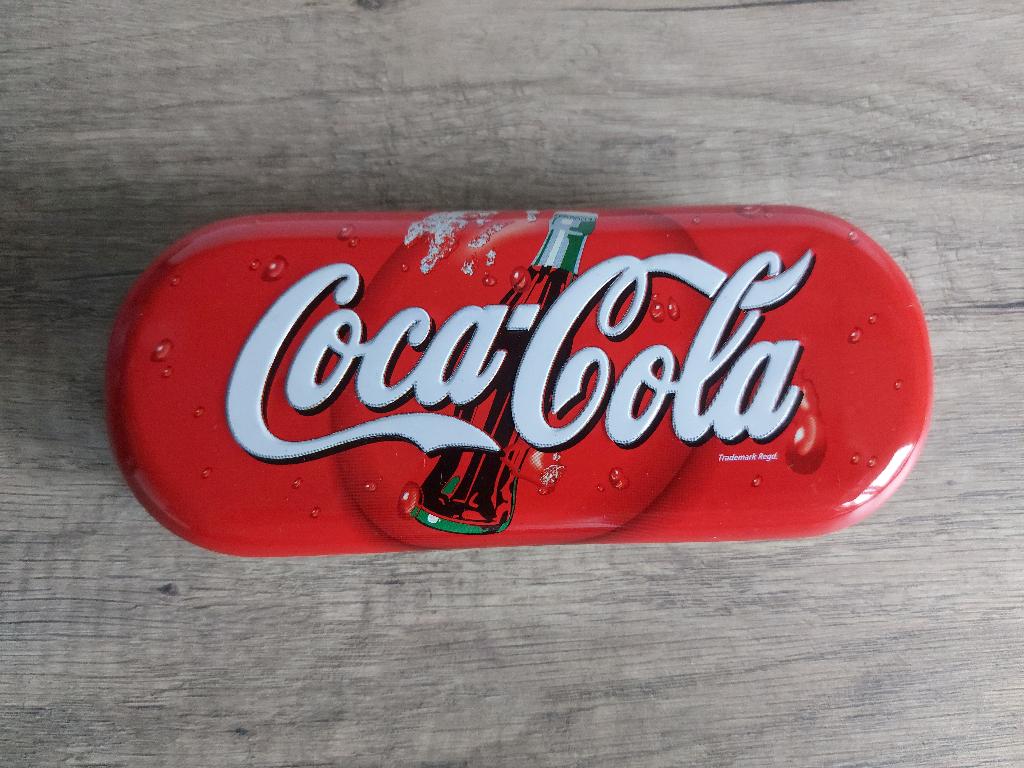 Coca-cola brillenkoker, Ophalen of Verzenden, Zo goed als nieuw, Gebruiksvoorwerp