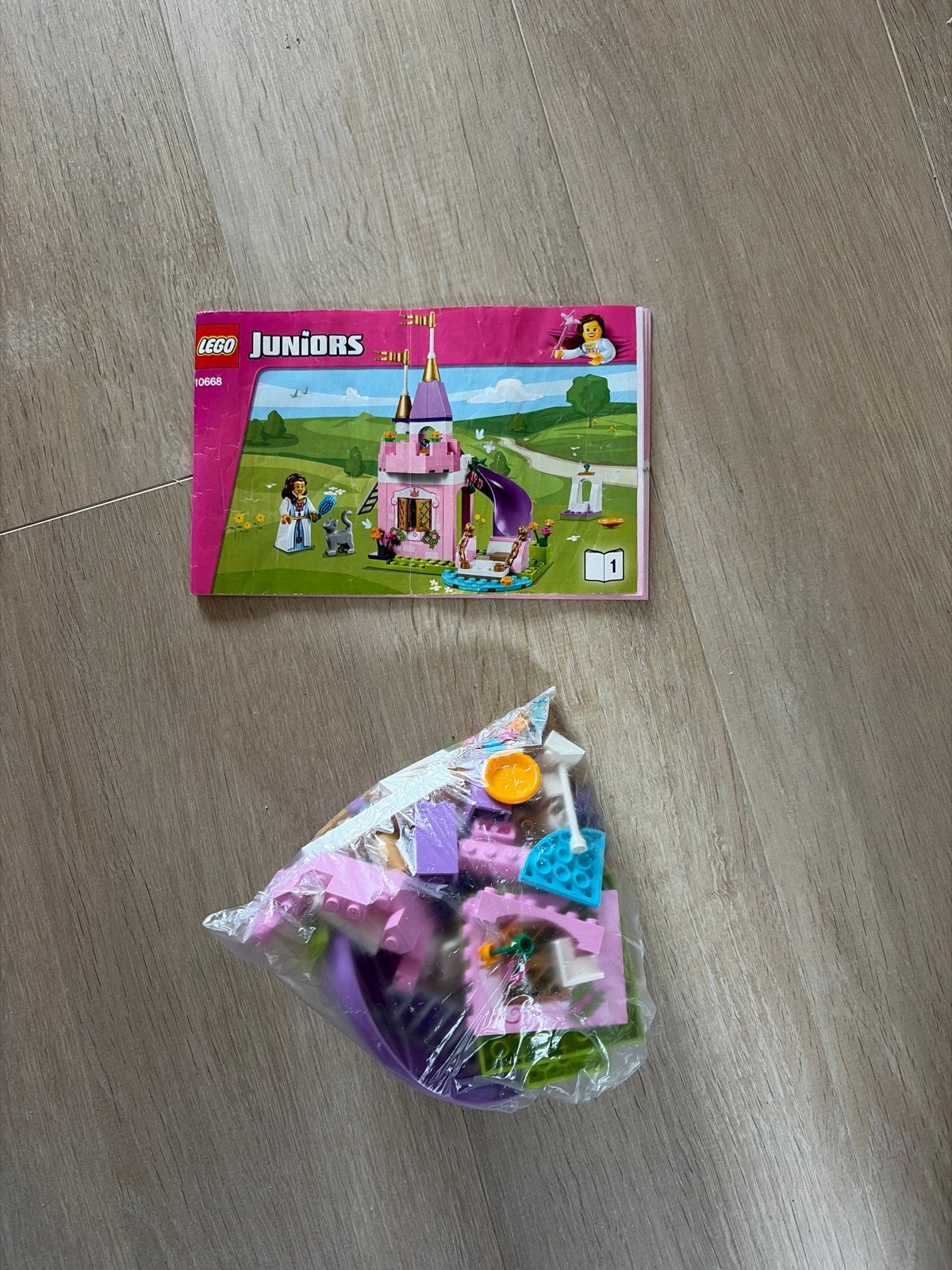 Lego Juniors 10668 Prinsessenkasteel, Ophalen, Lego, Zo goed als nieuw, Compleet