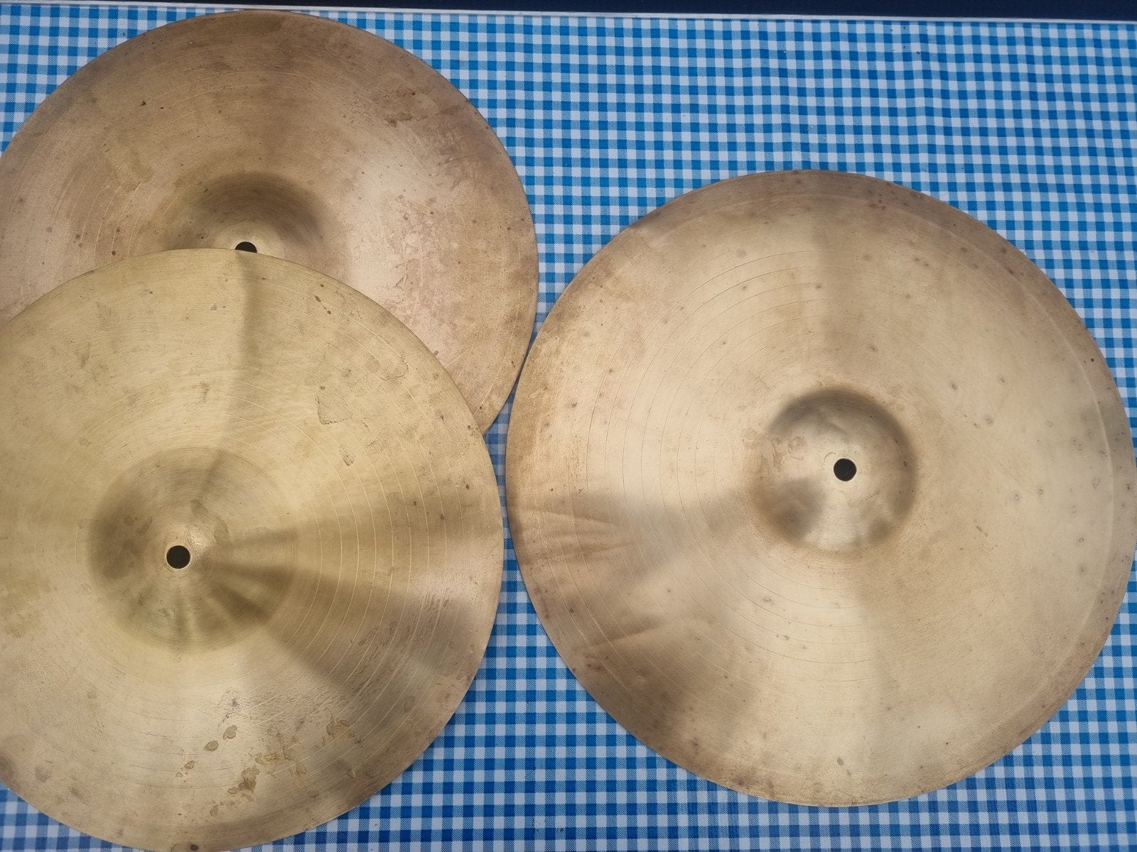 14 inch hihats en 16 inch crash, Ophalen of Verzenden, Drums of Percussie