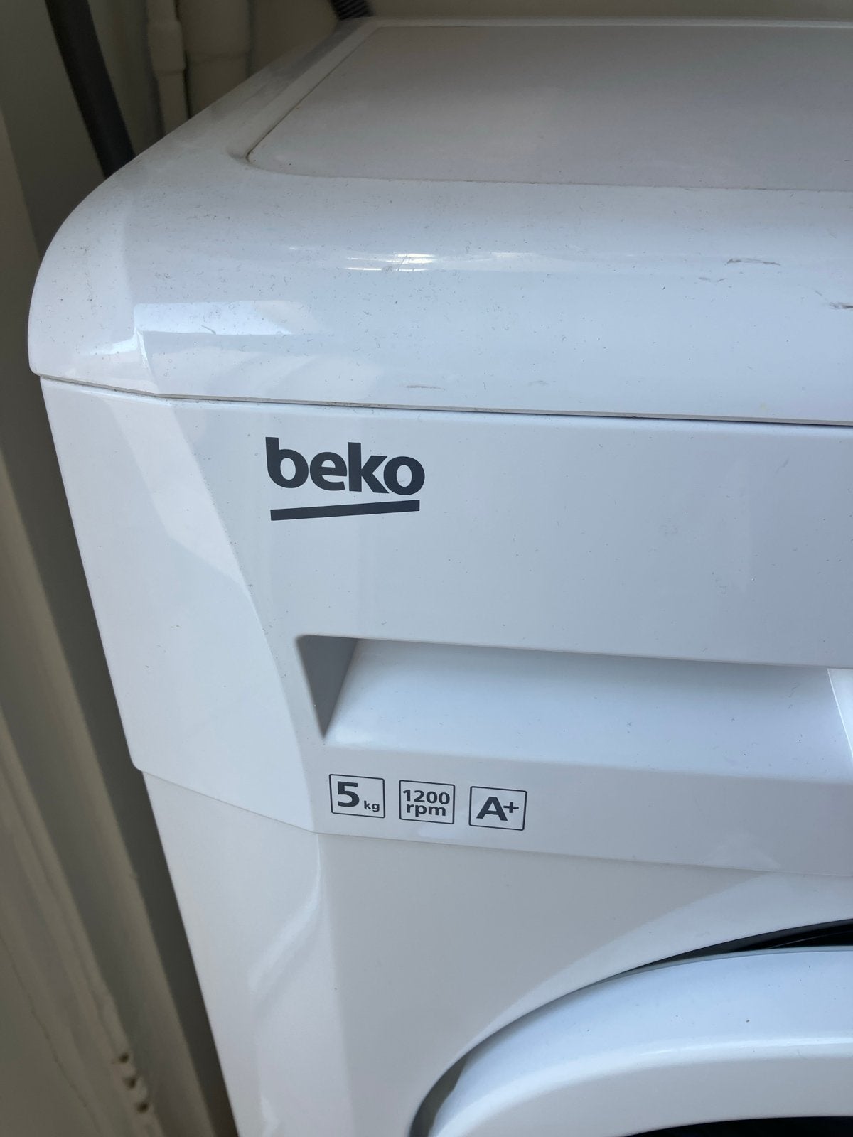 GRATIS! Wasmachine Beko WMB 51221 C - 5kg, 1200 toeren, A+, Ophalen, 1200 tot 1600 toeren, 4 tot 6 kg, Zo goed als nieuw