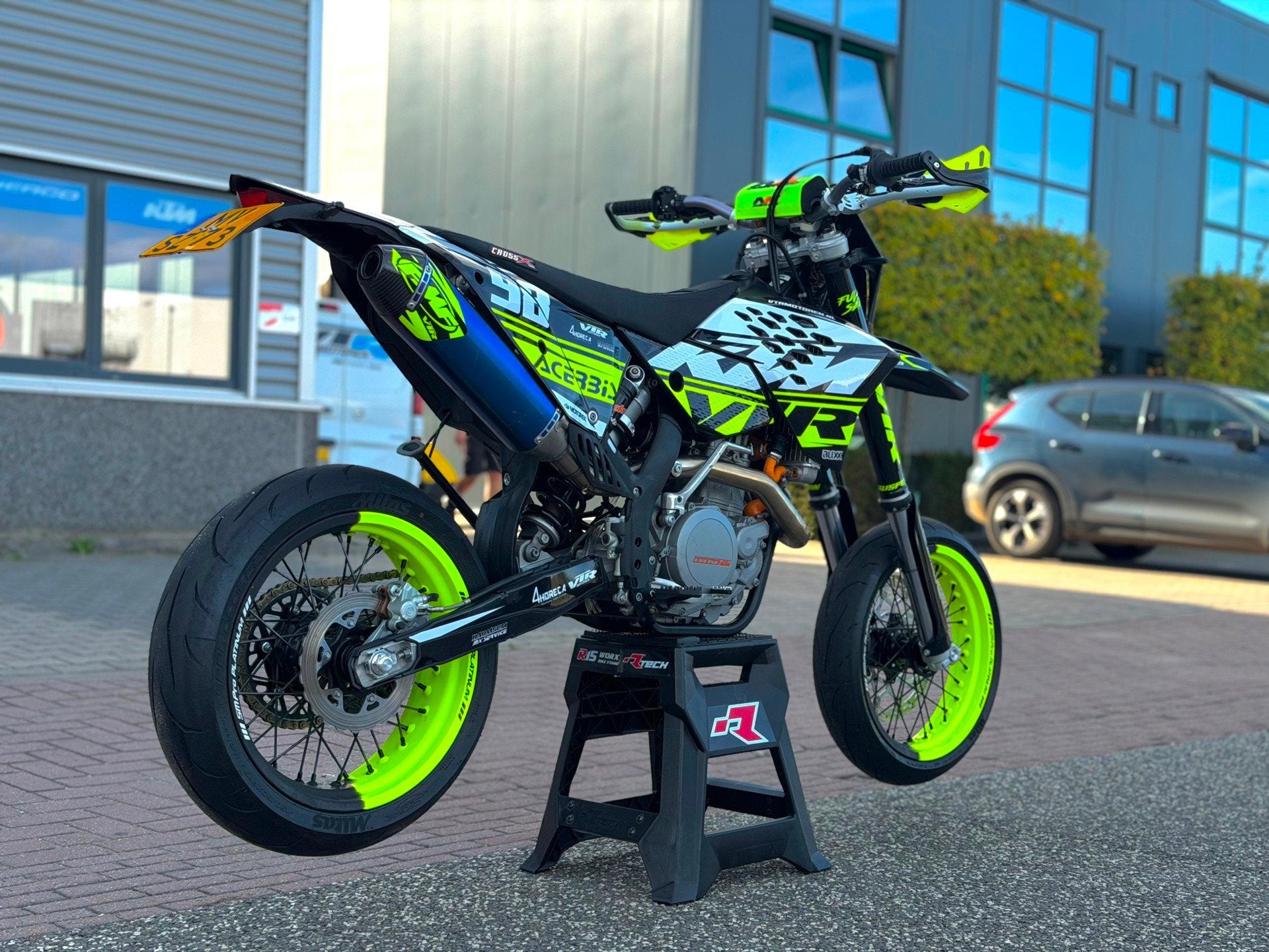KTM 530 EXC-R 2010 Supermoto Supermotard A2 rijbewijs, Motoren, Ktm, Toermotor, 510 cc, 11 kW of minder