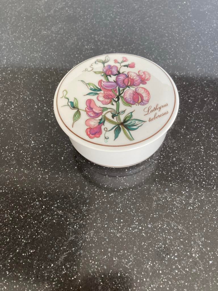 Villeroy & Boch Botanica Dekseldoosje Lathyrus Tuberosus, Ophalen of Verzenden