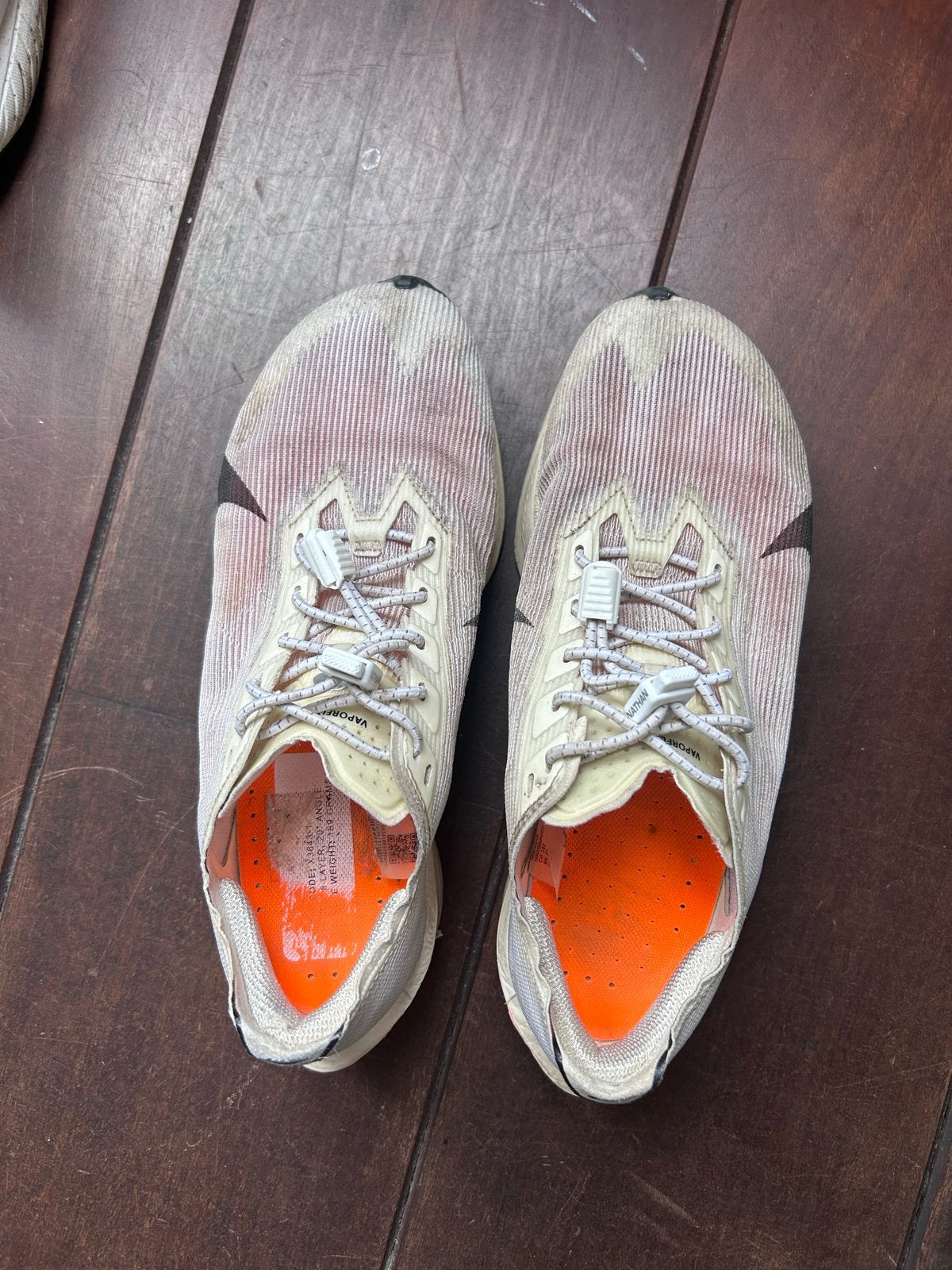 Nike Vaporfly Next hardloopschoenen - Maat 38,5, Kleding | Dames, Ophalen of Verzenden, Gedragen, Overige kleuren, Sportschoenen
