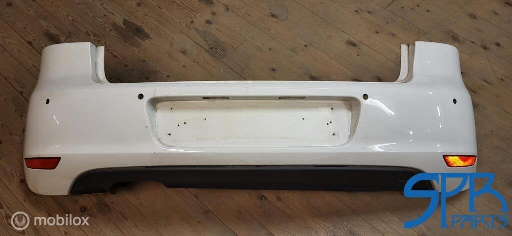 VW GOLF 6 VI LB9A ACHTERBUMPER 4x PDC 5K6807421 DIFFUSER B9A, Auto-onderdelen, Gebruikt, Volkswagen, Ophalen of Verzenden, Volkswagen