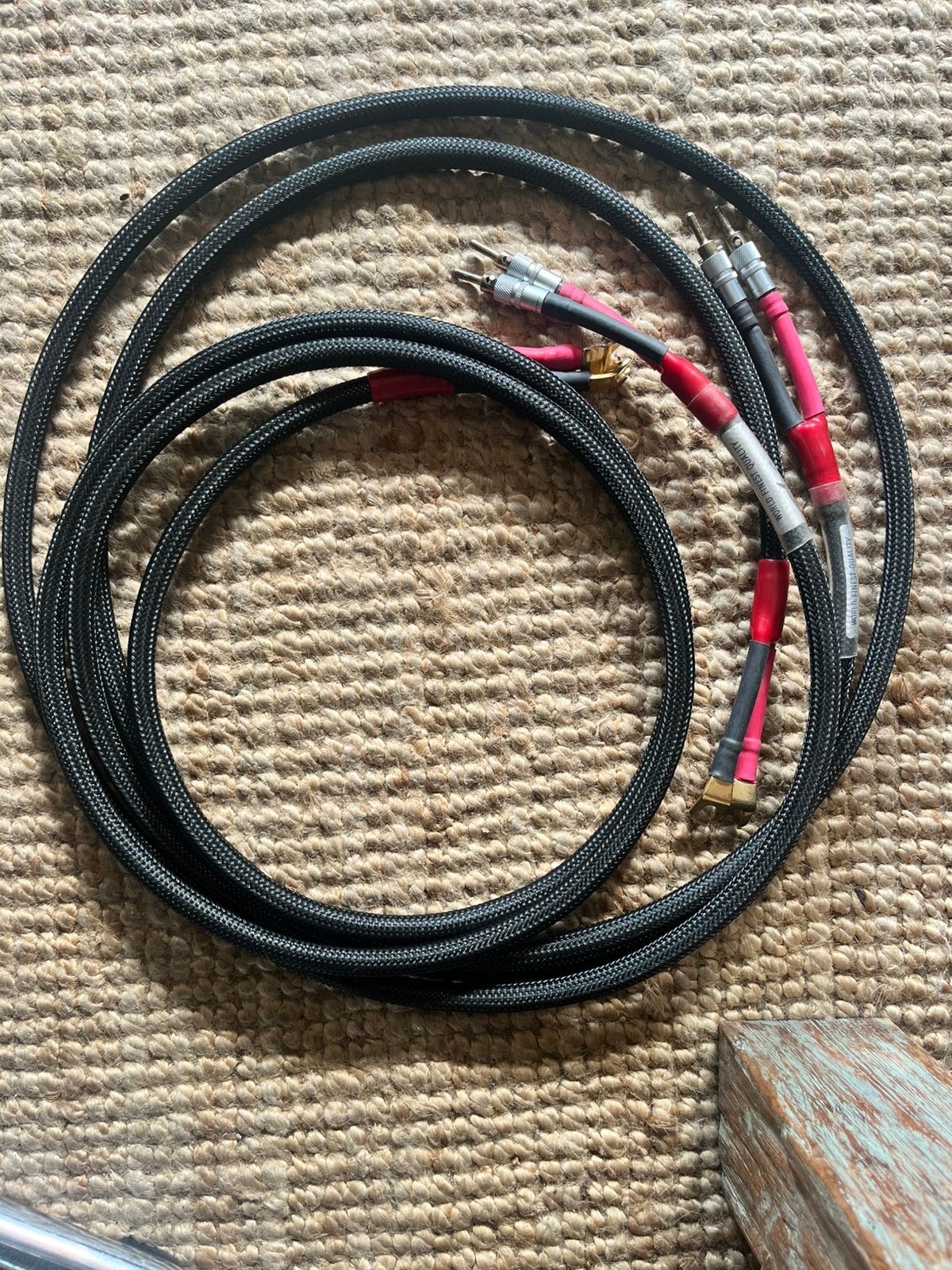 Sharkwire Musical Dream LS kabels - 2x 2,5 Meter (Topstaat!), Audio, Tv en Foto, Ophalen of Verzenden, Zo goed als nieuw, Luidsprekerkabel