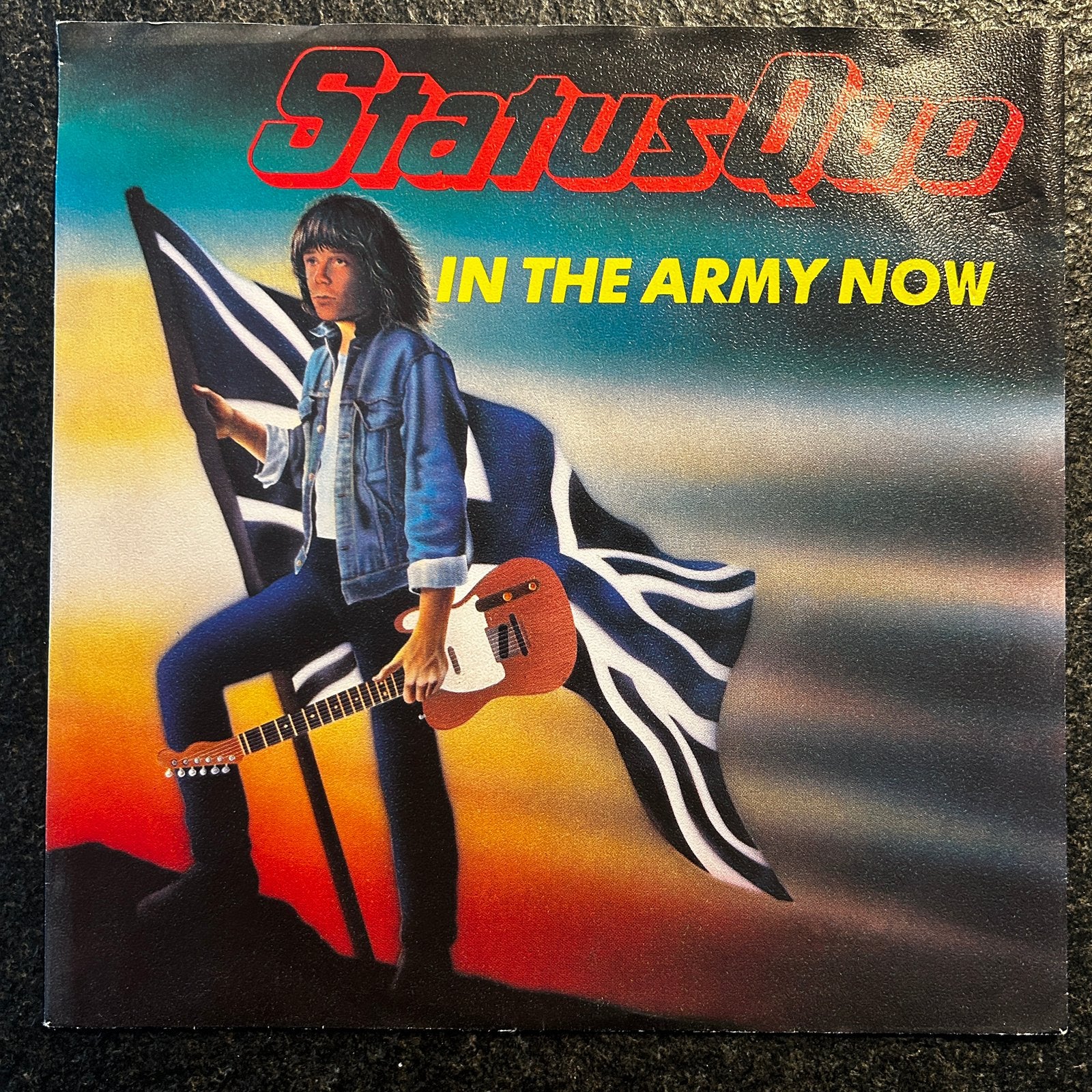 Status Quo - In The Army Now, 7” Single, Ophalen of Verzenden, Zo goed als nieuw, Rock en Metal