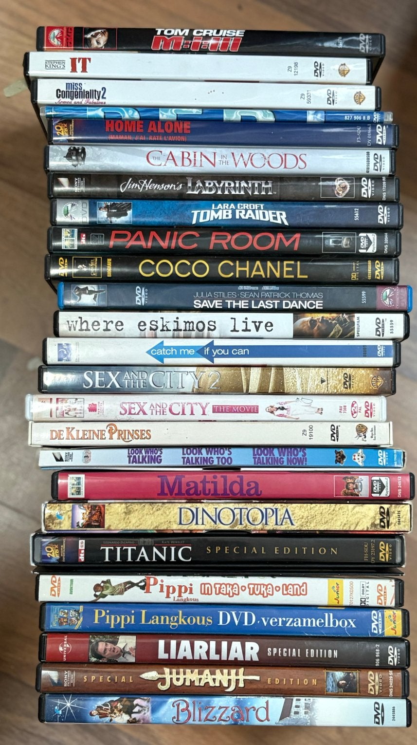 DVD’s in één koop, Cd's en Dvd's, Alle leeftijden, Ophalen, Zo goed als nieuw