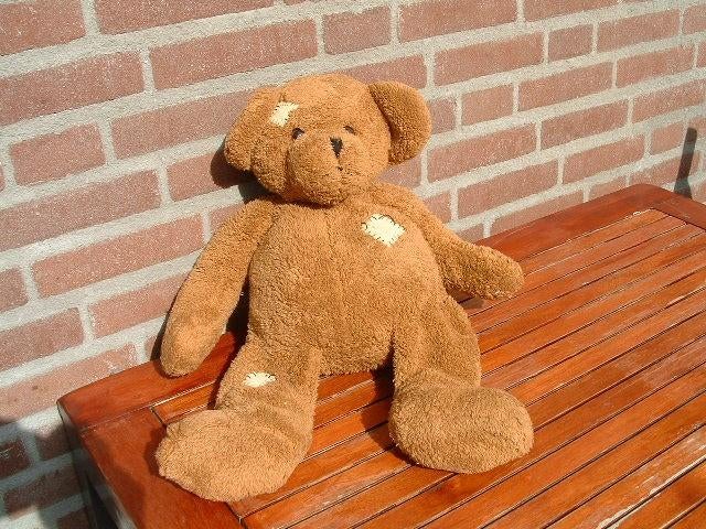 TIAMO BEER ZACHTE KRULLERIGE BADSTOF LICHTBRUIN MET, Ophalen of Verzenden, Nieuw, Overige typen