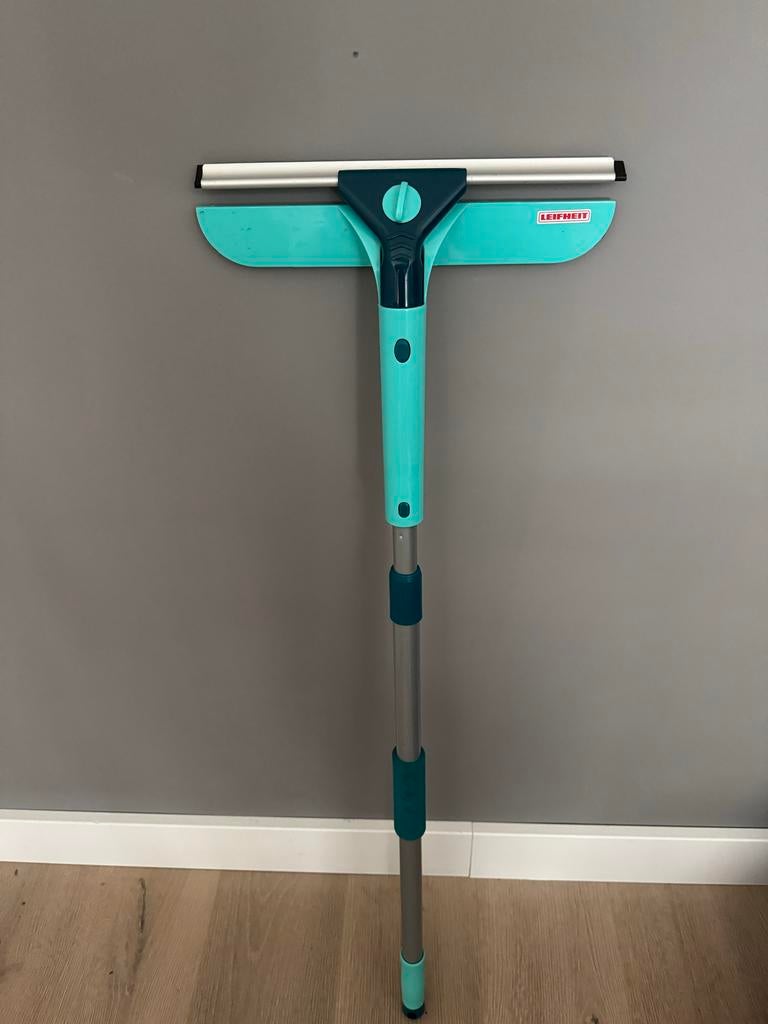 Leifheit Raamwisser met Telescoopsteel - 1 Meter, Ophalen, Raamwisser of Trekker