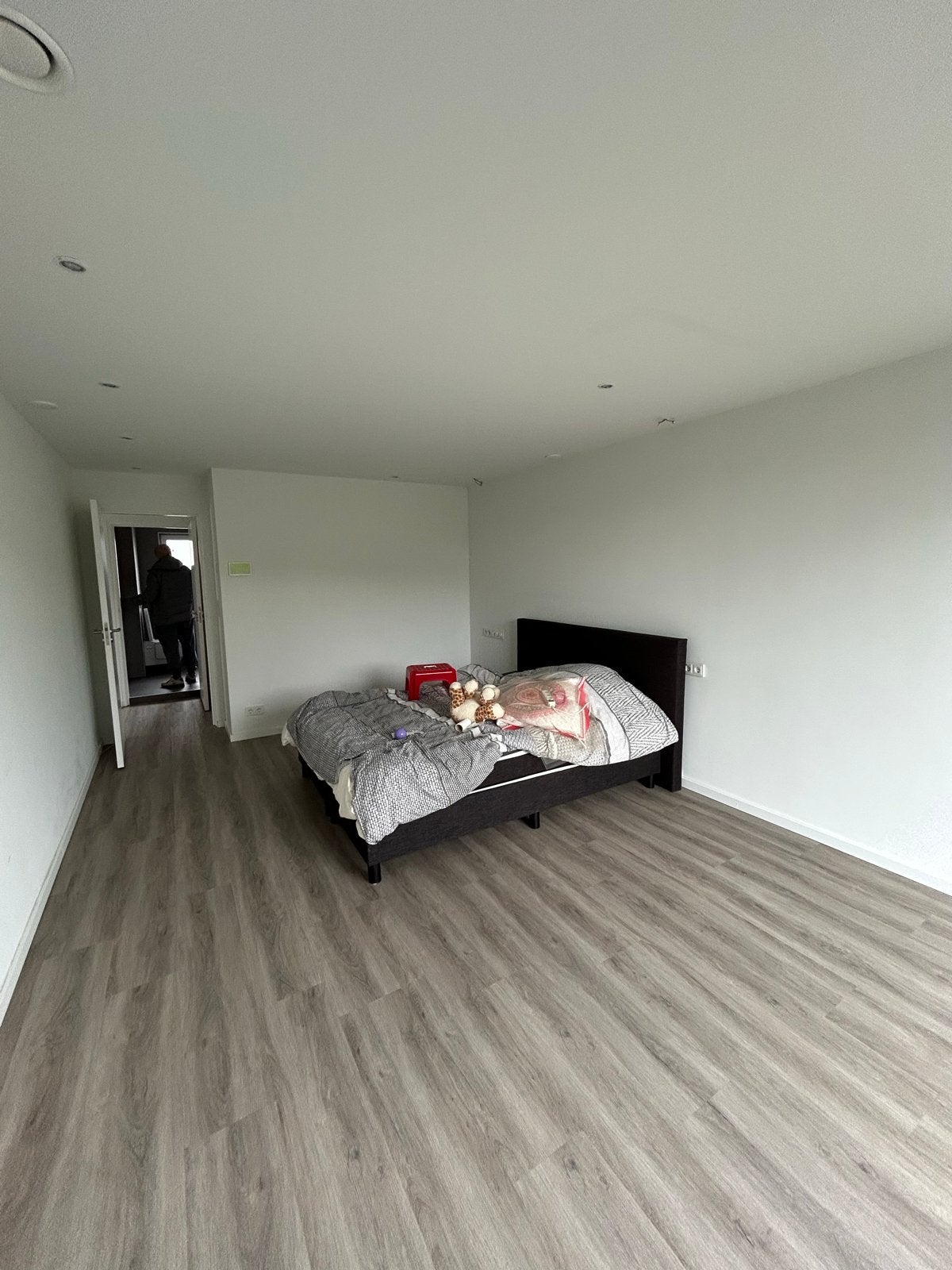 Hoogwaardig PVC klik laminaat - Meer dan 70m2, Ophalen, Gebruikt, Grijs, 50 tot 75 m²