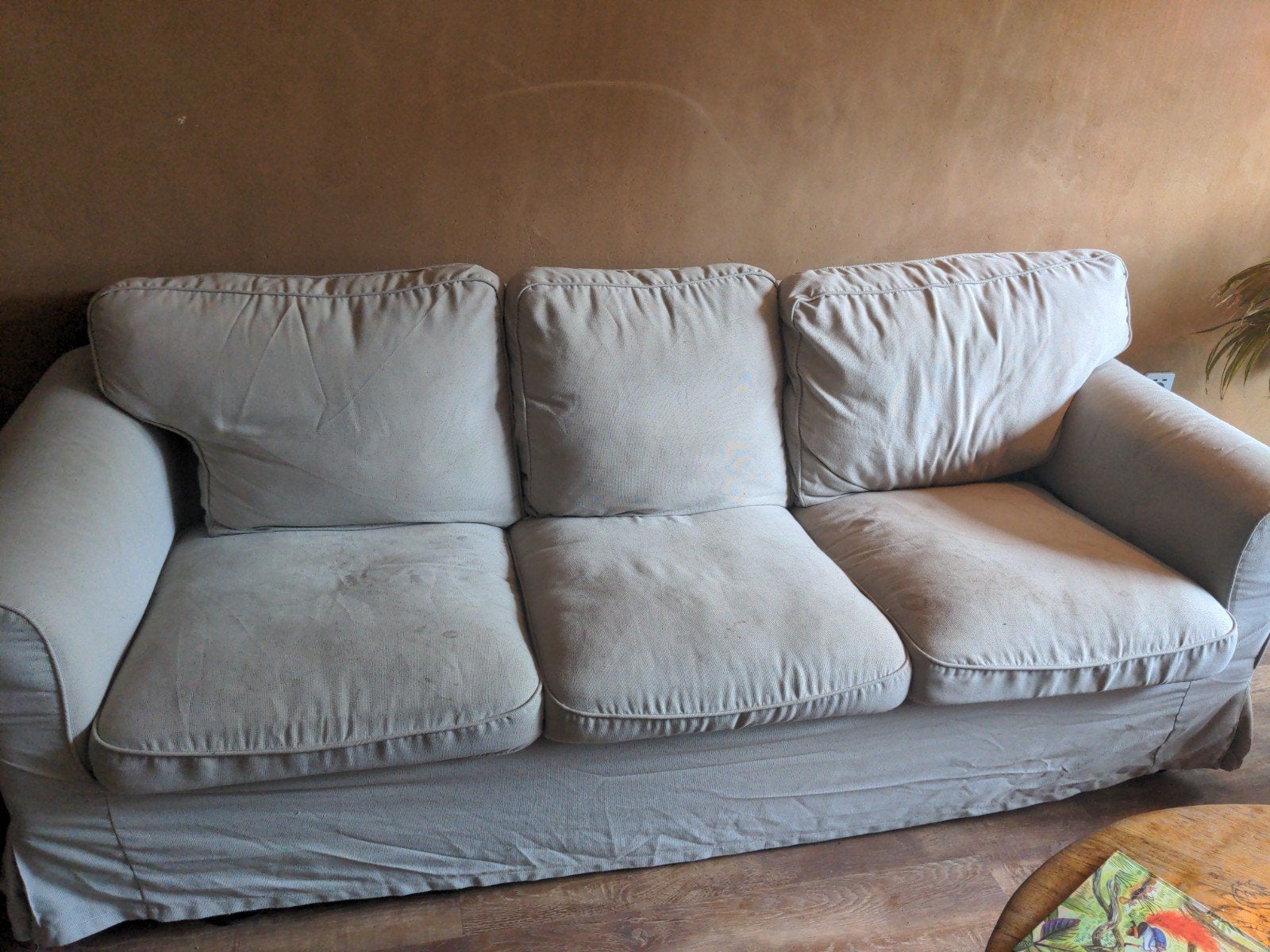 Ektorp en relax feauteuil, Ophalen, Gebruikt, Tweepersoons, 75 tot 100 cm
