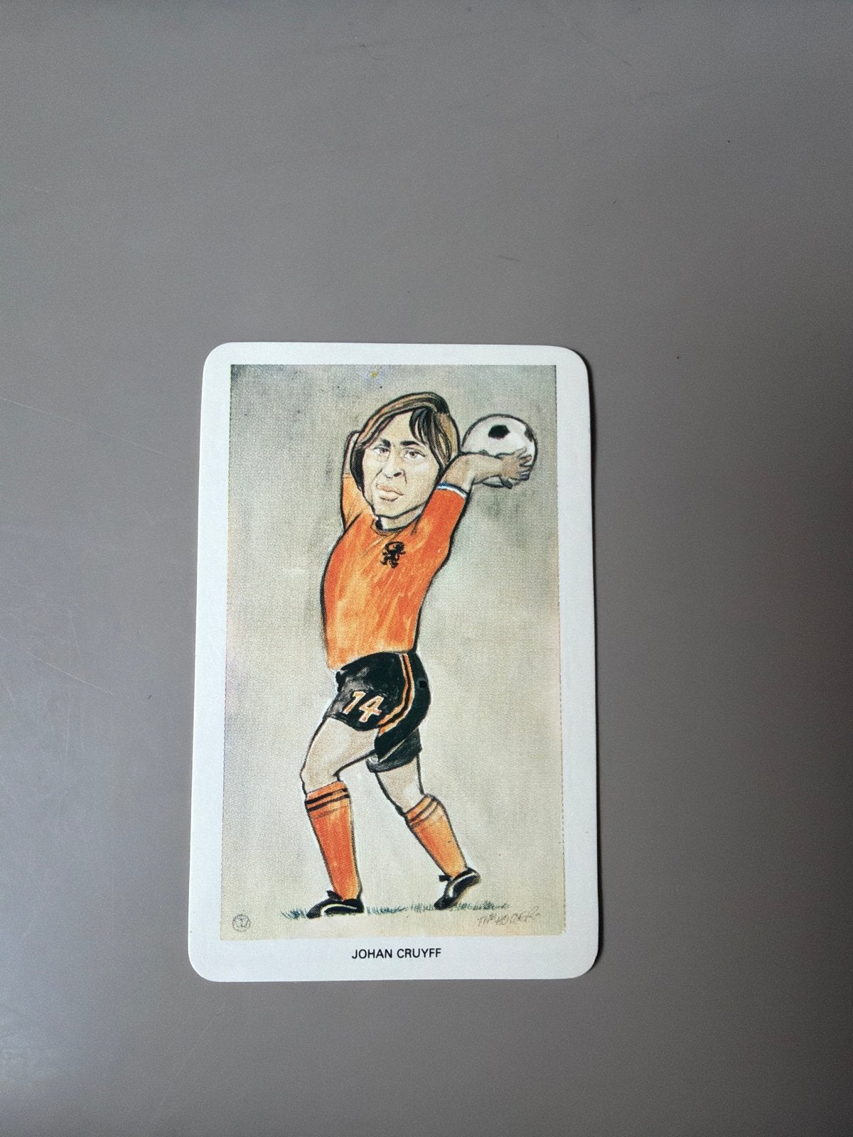 Johan Cruyff 'Our Heroes' Flik-Card - Zeldzaam!, Ophalen of Verzenden, Gebruikt, Ajax, Spelerskaart