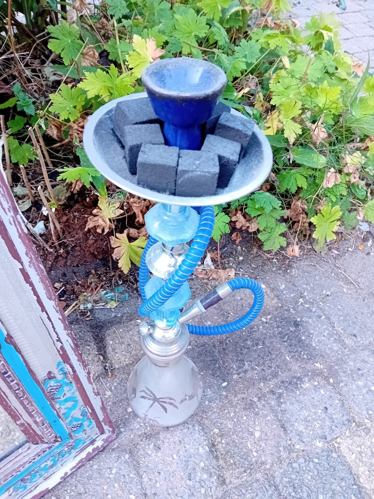 Shisha lounge waterpijp met kolen en slang, Ophalen, Gebruikt, (Water)pijp