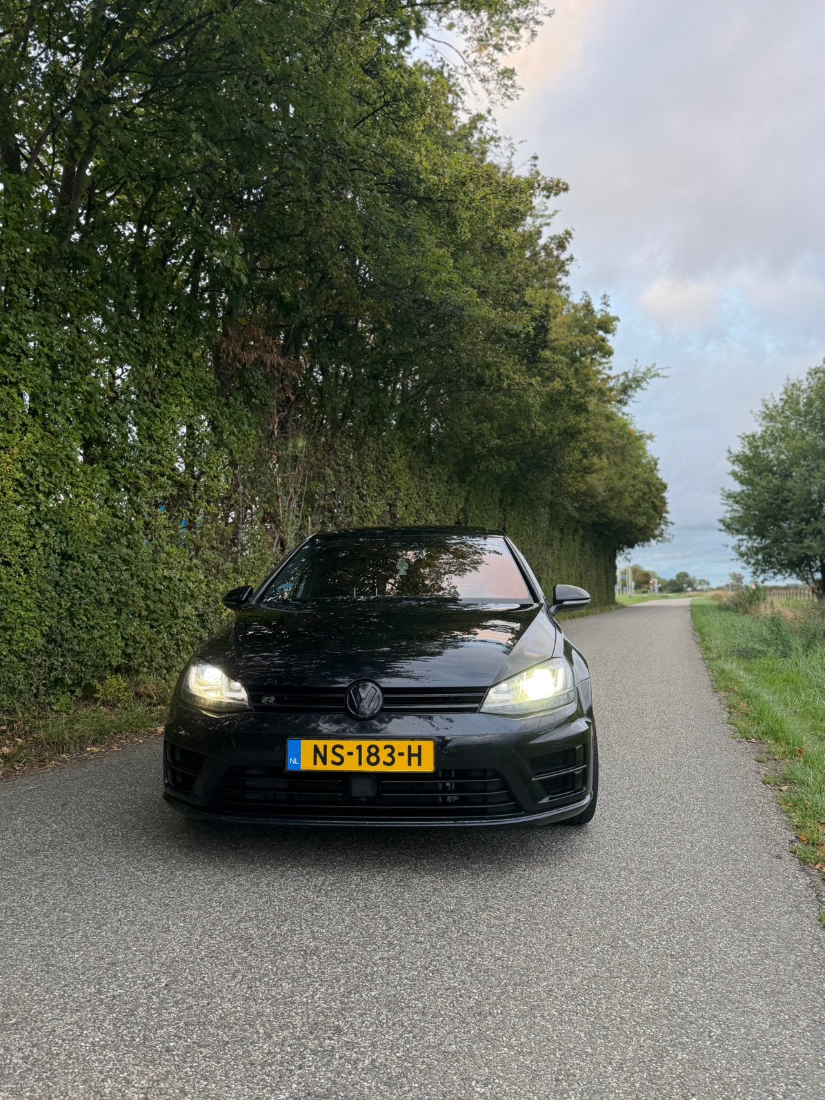 Volkswagen Golf 2.0 TSI R 221KW 5D 4MOTION DSG 2013 Zwart, Auto's, Automaat, 4 cilinders, 1984 cc, Zwart