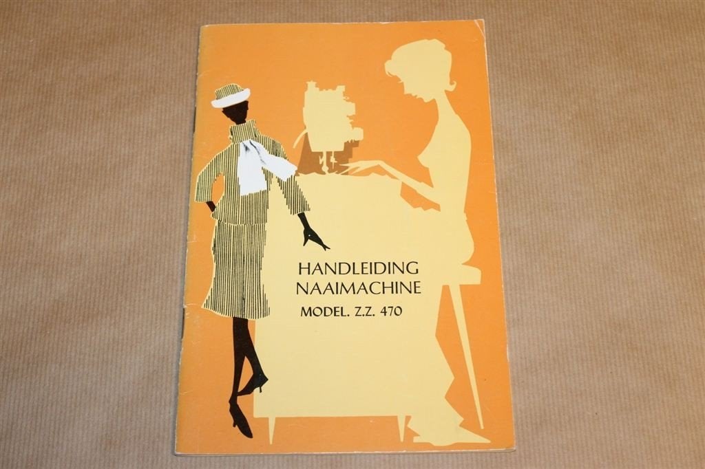 Handleiding Naaimachine Model Z.Z. 470, Boeken, Ophalen of Verzenden, Zo goed als nieuw