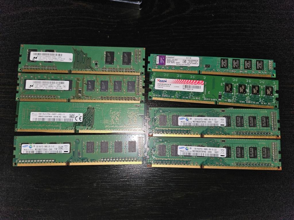 Partij ram werkgeheugen ddr2, ddr3, ddr4 (16gb totaal), Computers en Software, RAM geheugen, Gebruikt, DDR4, Ophalen of Verzenden