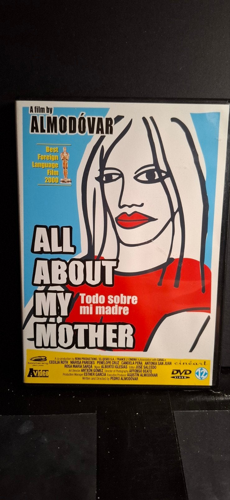All About My Mother (Todo sobre mi madre) - Pedro Almodóvar, Vanaf 12 jaar, Ophalen of Verzenden, Zo goed als nieuw