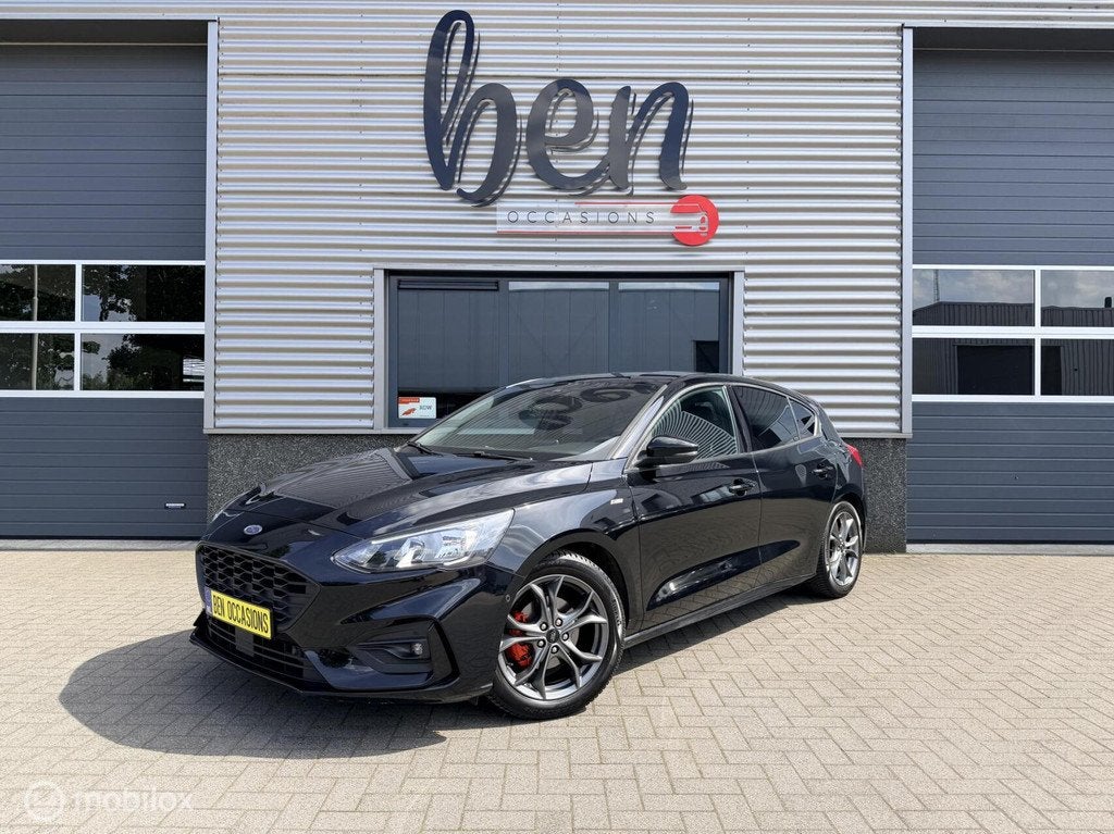 Ford Focus 1.0 EcoBoost ST Line Business TOPSTAAT!, Auto's, Ford, 125 pk, Gebruikt, Euro 6, Zwart