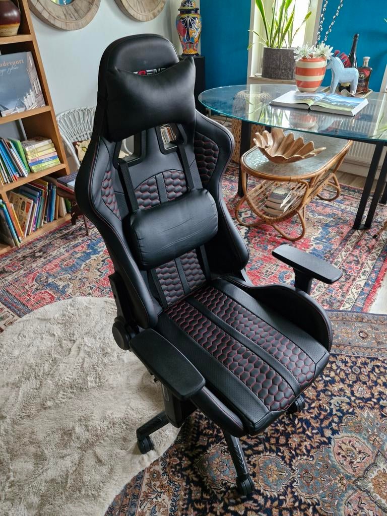 Bureaustoel LEGEND, Huis en Inrichting, Bureaustoelen, Ophalen, Gebruikt, Zwart, Gaming bureaustoel