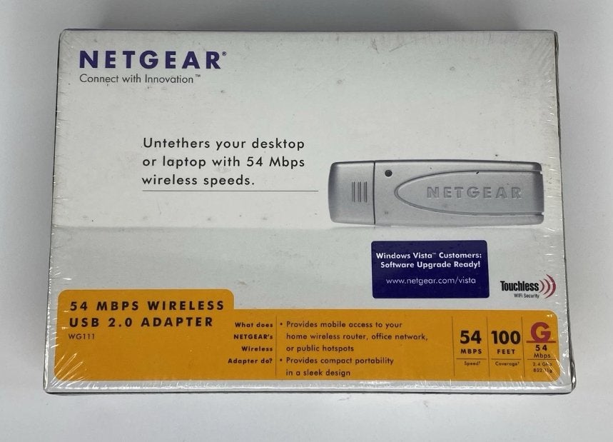 Netgear WG111 Geaseald!, Ophalen of Verzenden, Nieuw, Router, Netgear
