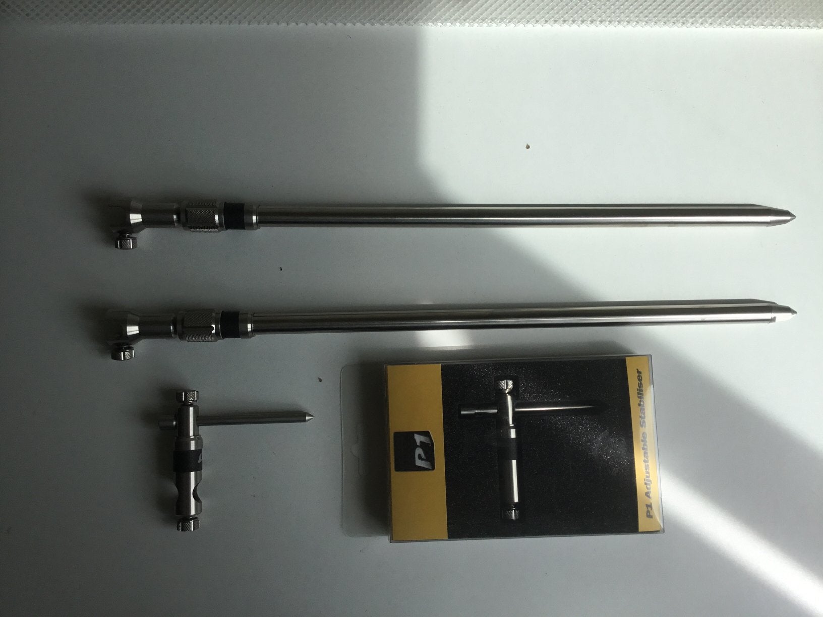 Solar P1 Anti-Twist Banksticks + P1 Adjustable Stabiliser, Ophalen, Zo goed als nieuw, Overige typen