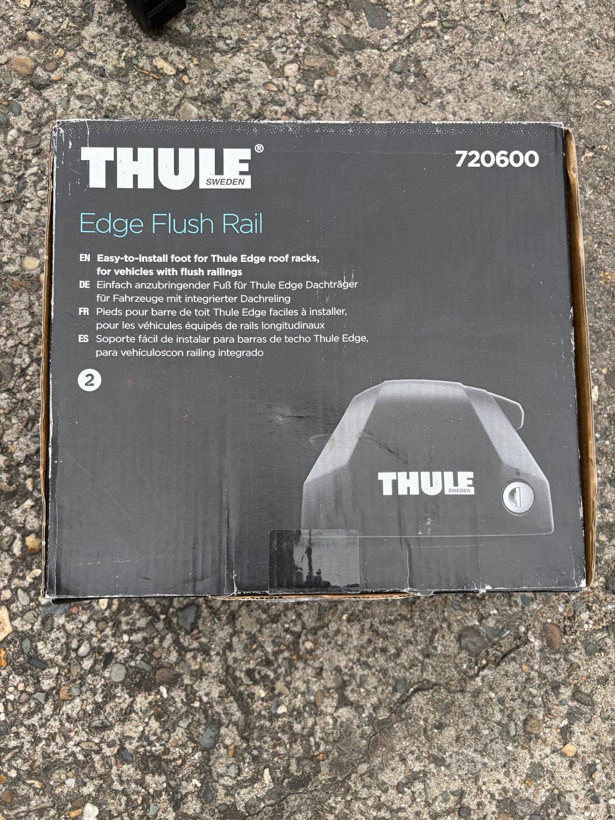 Thule WingBar Edge Dakdragers Skoda Octavia Combi NX, Ophalen of Verzenden, Gebruikt