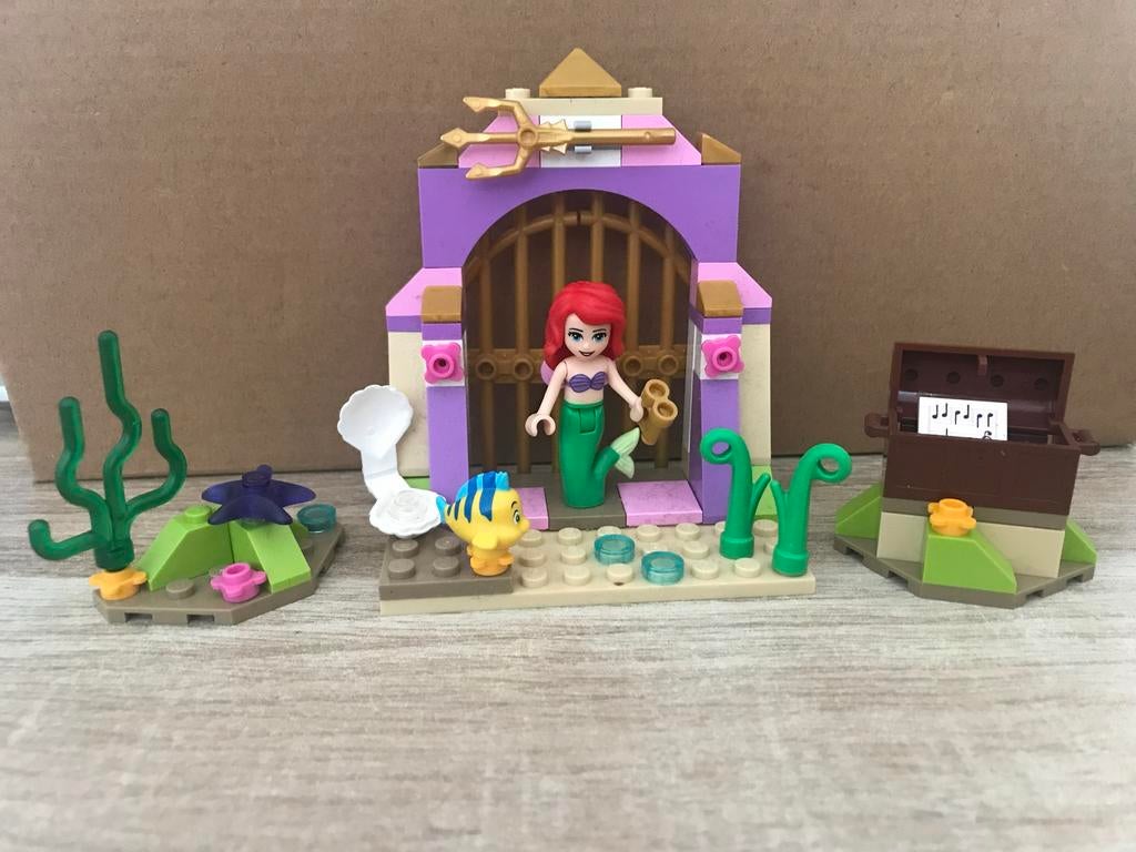 LEGO Disney Princess Ariël Onderwaterpaleis (41063), Lego, Ophalen of Verzenden, Zo goed als nieuw, Compleet