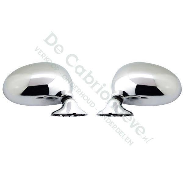 MX5 Set spiegels chroom, Auto-onderdelen, De Cabriohoeve VOF, Nieuw, Info@cabriohoeve.nl, Julianalaan 9, 9462PG Gasselte, Nederland