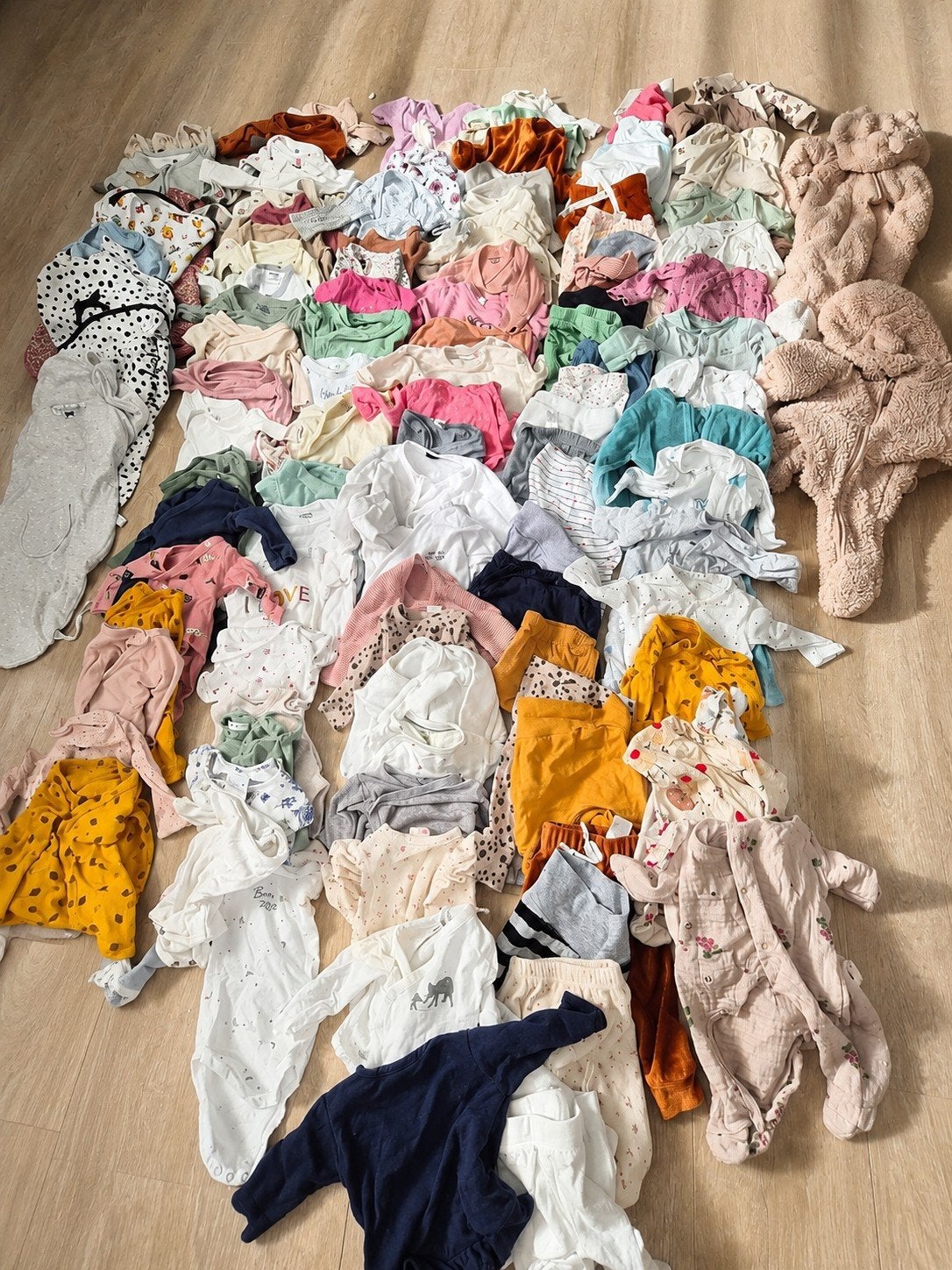 Babykleding maat 50/56 meisjes, Kinderen en Baby's, Babykleding | Baby-kledingpakketten, Ophalen, Gebruikt