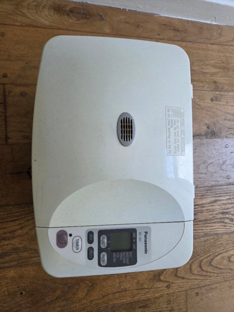 Automatische Broodmachine Panasonic SD-207, Gebruikt, Meer dan 10 programma's, 400 tot 800 gram deeg, Ophalen