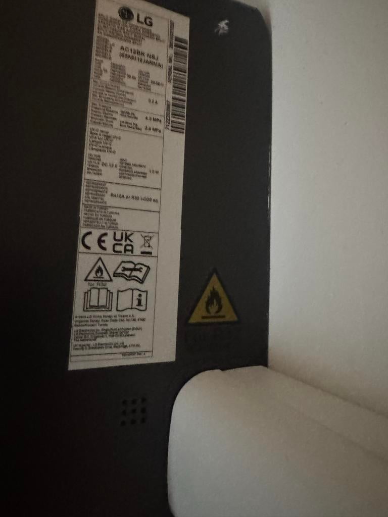 LG Dual Inverter Wandairco  en buitenunit van LG., Ophalen of Verzenden, Zo goed als nieuw