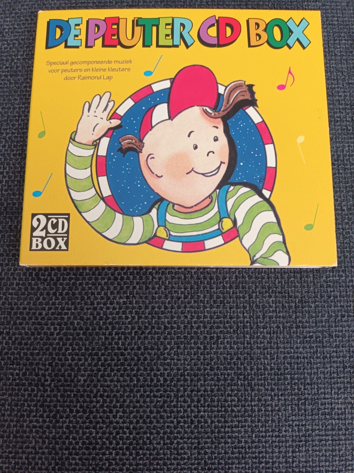 DE PEUTER 2 CD BOX - voor peuters en kleuters, Ophalen of Verzenden, Zo goed als nieuw, Boxset, Digipak