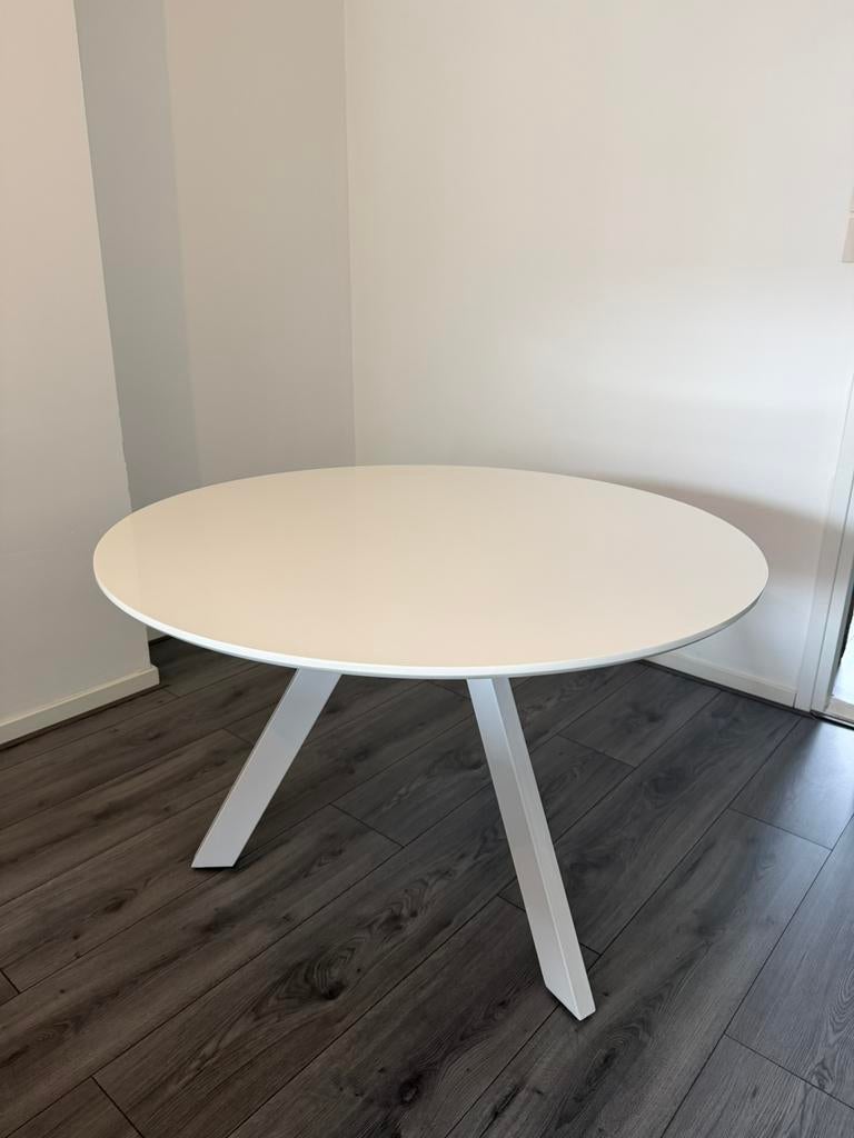 Eettafel wit 120cm, Ophalen of Verzenden