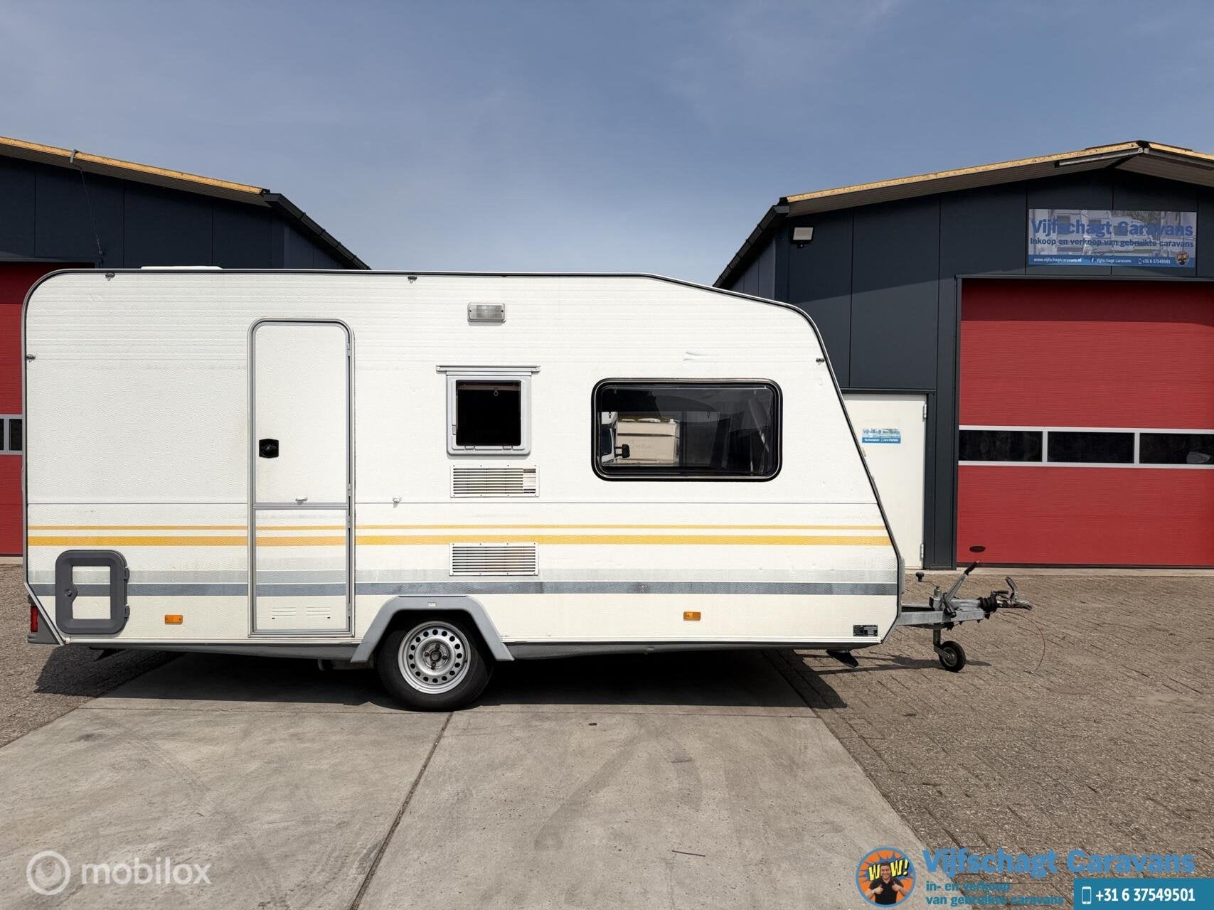 Knaus Sudwind 450 incl voortent en luifel, Schokbreker, Bedrijf, Knaus, Tot en met 4