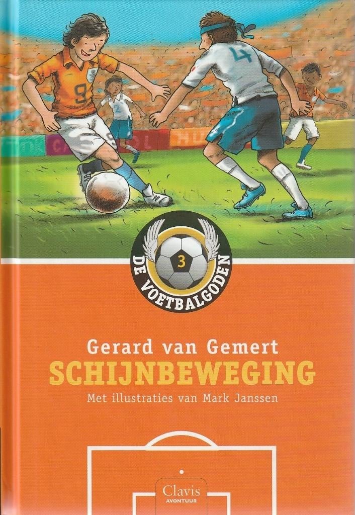 SCHIJNBEWEGING, DE VOETBALGODEN 3 - Gerard van Gemert, Boeken, Kinderboeken | Jeugd | onder 10 jaar, Verzenden, Gelezen, Fictie algemeen