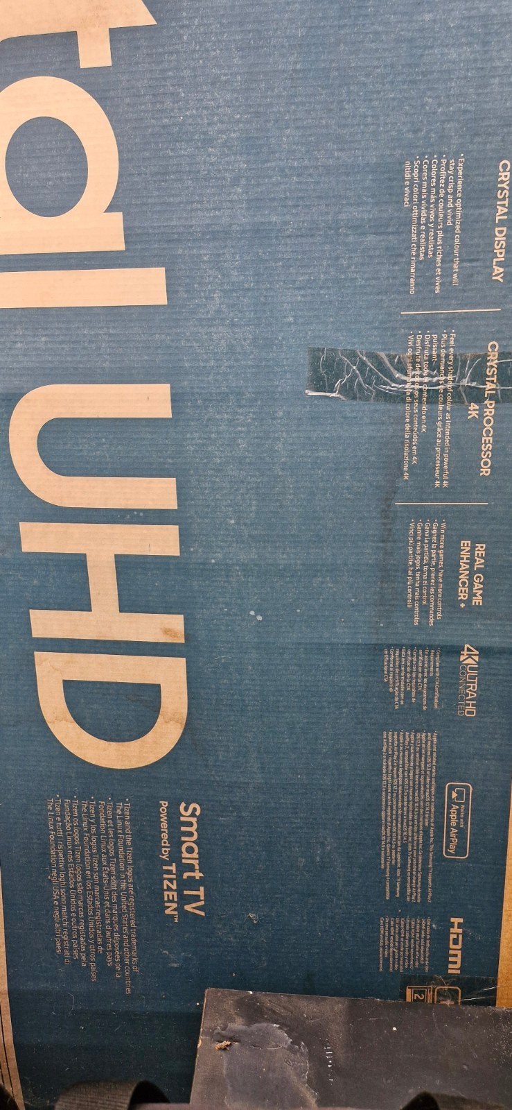 tv defect, Ophalen, 50 Hz, Samsung, 4k (UHD)