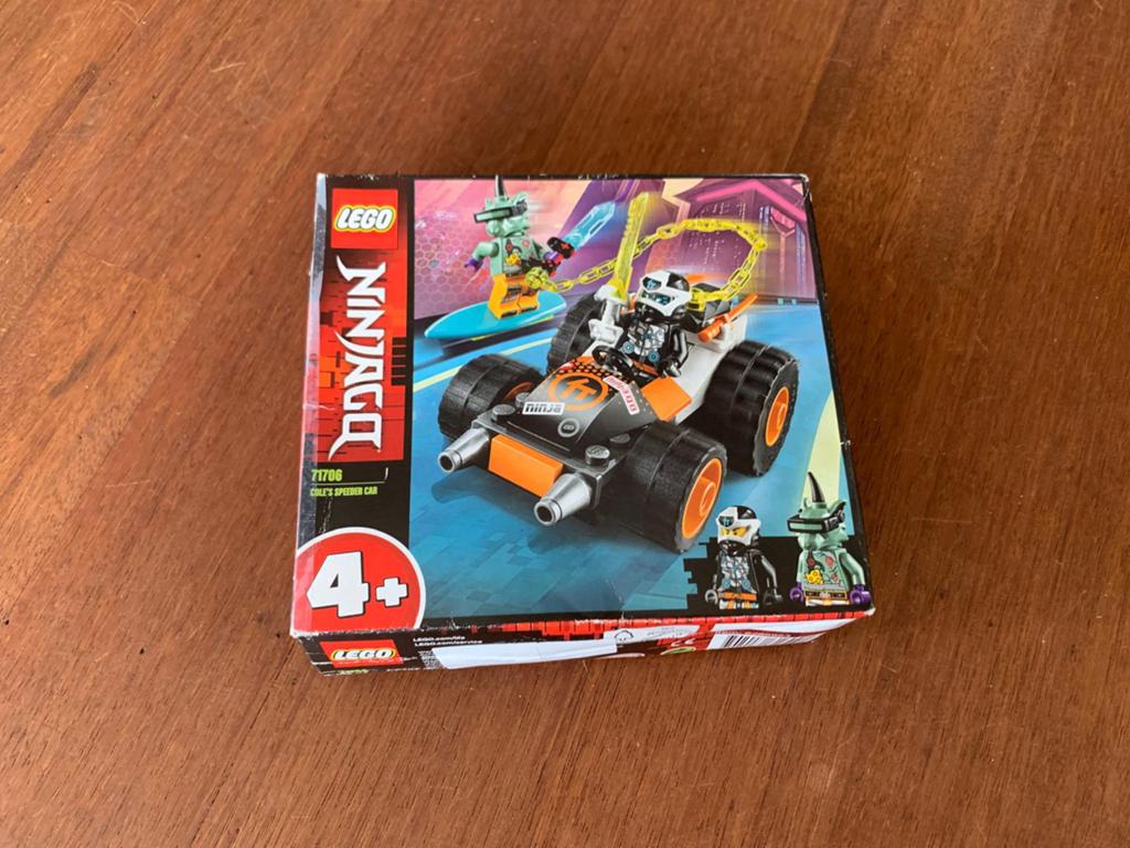 Lego Ninjago 71706 Cole's Speeder Car met doos en instructie, Kinderen en Baby's, Speelgoed | Duplo en Lego, Gebruikt, Lego, Ophalen of Verzenden