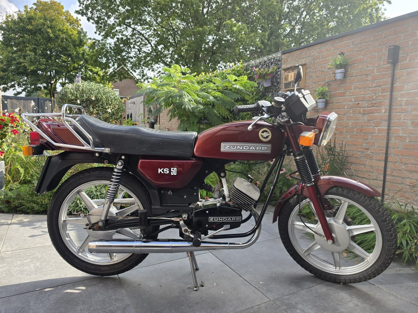 Zundapp KS 50, Ophalen, Gebruikt, Maximaal 45 km/u, KS50