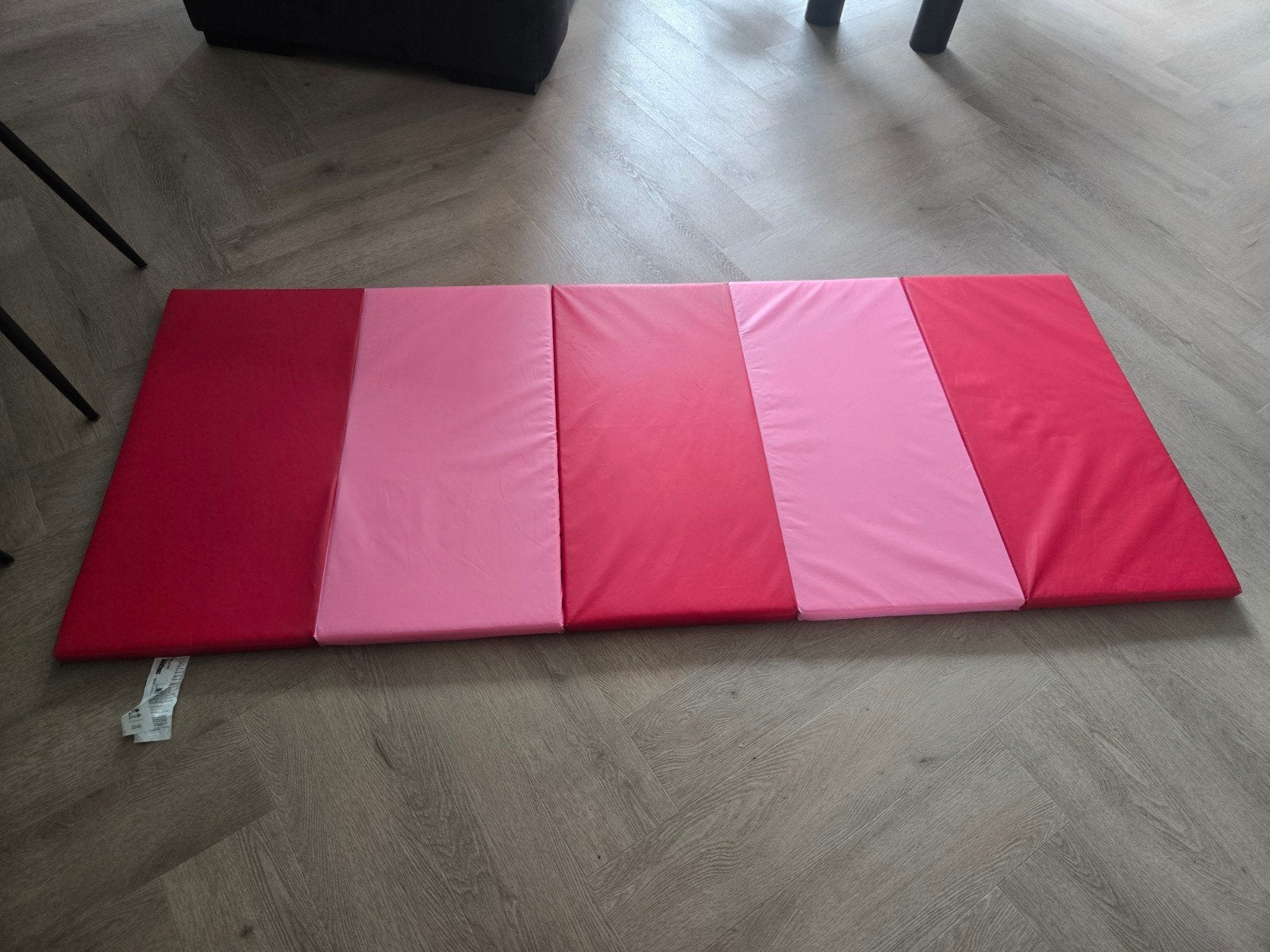IKEA speelmat rood/roze opvouwbaar, Ophalen, Gebruikt