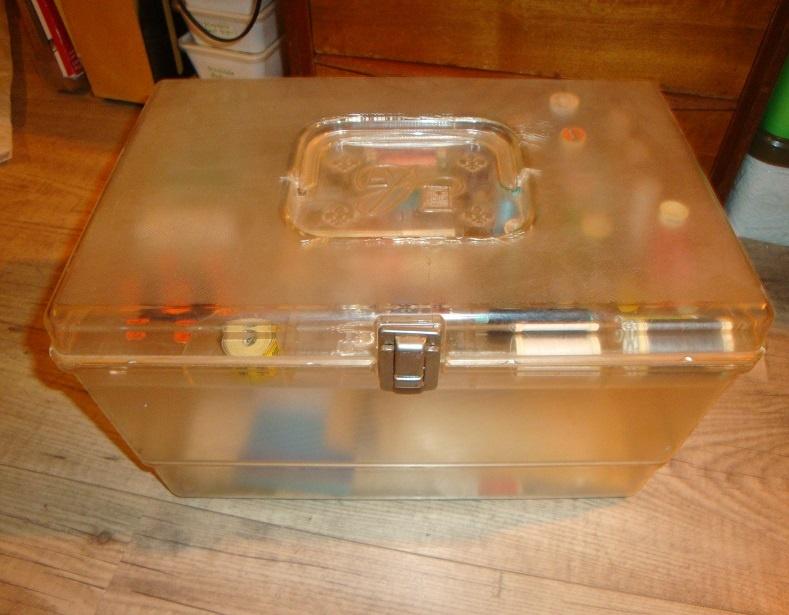 Naaibox gevuld, Ophalen, Nieuw, Garen of Naald(en)