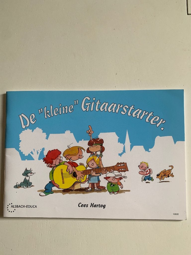 De kleine gitaarstarter, Gitaar, Overige genres, Les of Cursus, Nieuw
