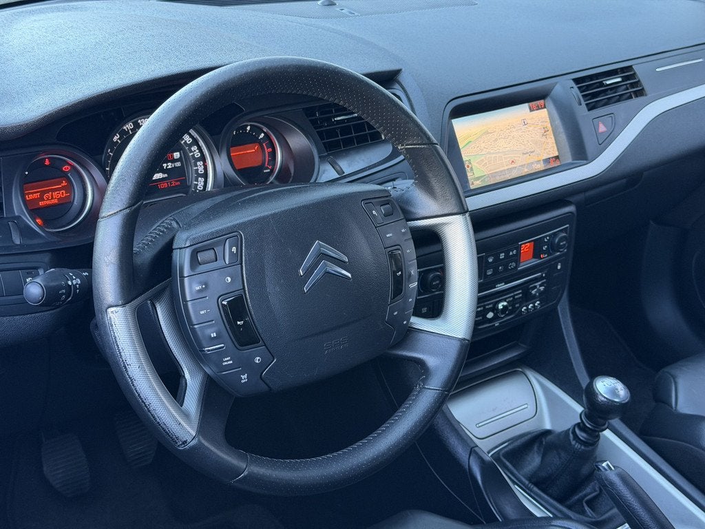Citroën C5 1.6 THP Business | RIJKLAAR | Navi | Cruise | Tr, Voorwielaandrijving, Euro 5, Gebruikt, Zwart