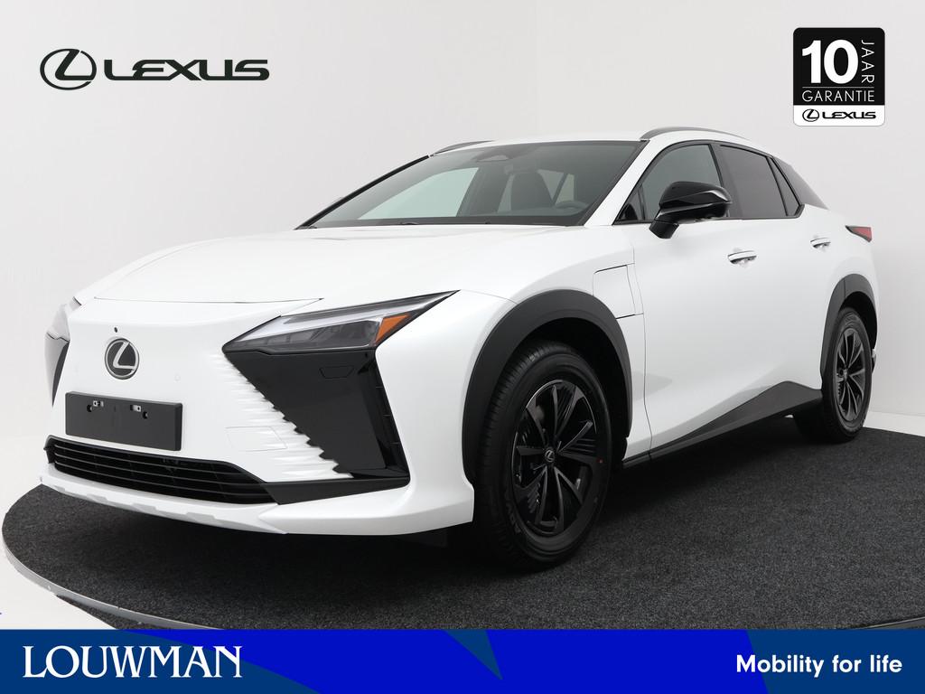 Lexus RZ 350e Luxury Line 77 kWh (bj 2026, automaat), Auto's, Lexus, 12 maanden, Gebruikt, Wit, Leder