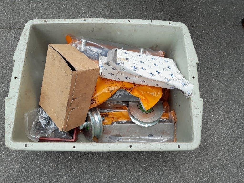 Poortvangers, poortonderdelen, stalen poort, Tuin en Terras, Tuinhekken en Hekwerk, Ophalen, Nieuw, IJzer, Sierhekwerk