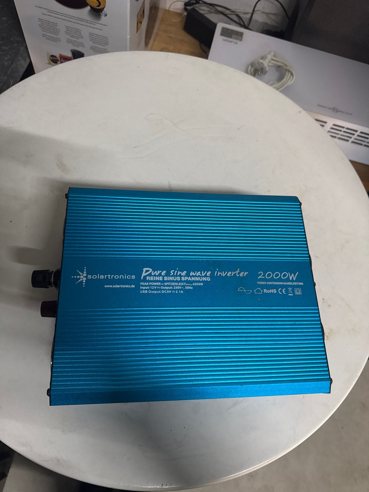 Solartronics Pure Sinus Omvormer 2000W, Ophalen, Gebruikt